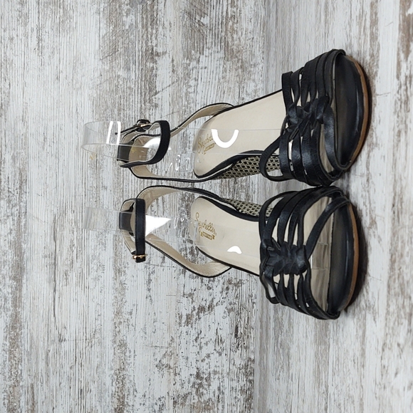 🟪NWOT Anthro Seychelles Huarache Wedge Sandal - Picture 6 of 16